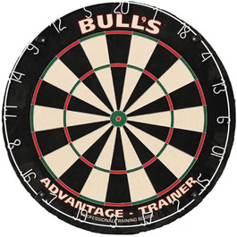 Професійна дартс-мішень Bull's Advantage Trainer з меншими секторами, для тренування, з кріпленням