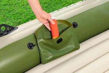 Надувний човен Bestway Hydro-Force Voyager X4 комплект 350×145×49 см