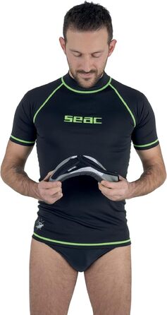 Шльопанці Seac Reef для дорослих та дітей, швидковисихаючі для басейну та пляжу (43.5 EU, сірі)