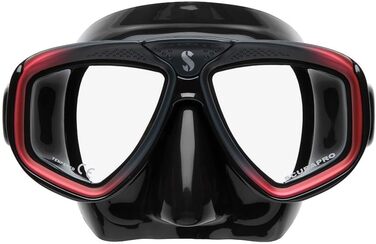 Маска для дайвінгу Scubapro Zoom EVO чорна/червона