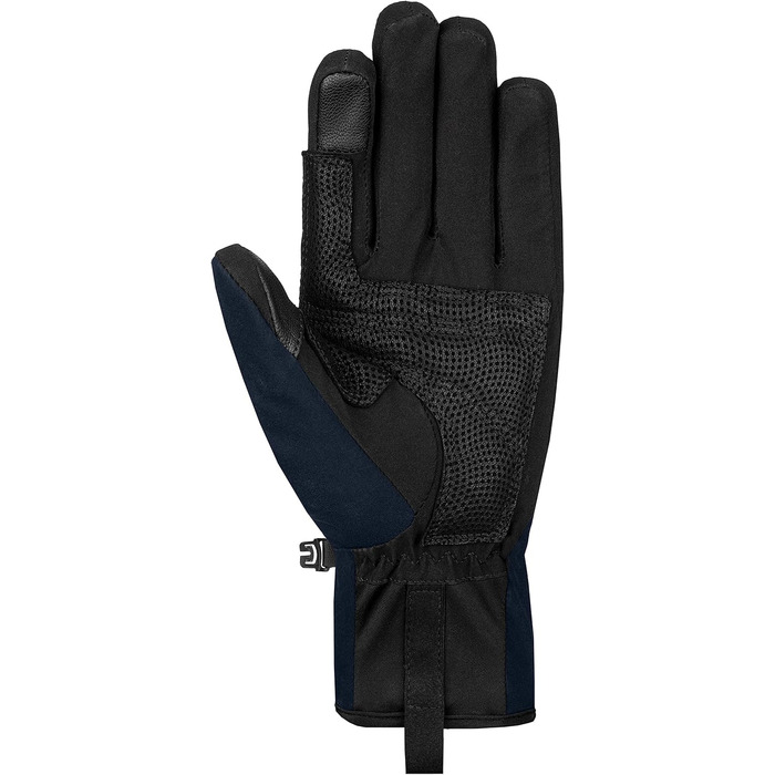 Жіночі рукавички Reusch Trooper Touch-tec Lady, теплі, водонепроникні, дихаючі, чорні/сріблясті, розмір 8.5