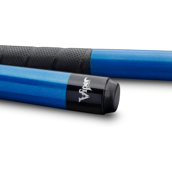 Більярдний кий Viper Revolution Sure Grip Pro, 147.3 см, 2 частини, 21 унція, блакитно-металевий