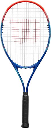 Тенісна ракетка Wilson Impact для дорослих, синя/червона, розмір 4-1/4