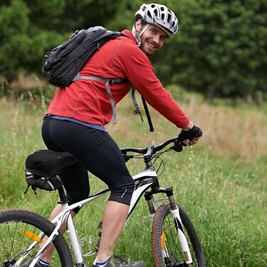 Зручний велосипедний сідло з амортизацією та дихаючим матеріалом. Потовщене та широке сідло для велосипеда з світловідбиваючим дизайном для нічних поїздок