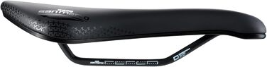 Велосипедне сідло Selle San Marco Aspide Short O-fit Comfort Dynamic для дорослих, унісекс, чорне