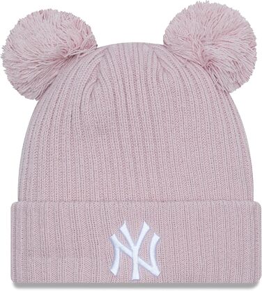 Шапка New Era з логотипом New York Yankees, рожева, для жінок
