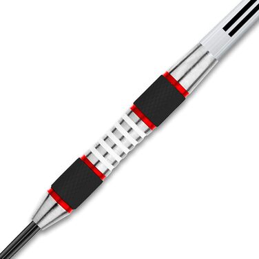 Набір дротиків Red Dragon Evo Series з вольфраму, з оперенням, насадками та чохлом