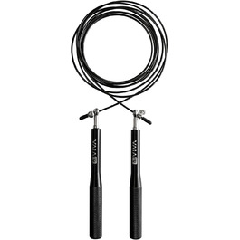 Скакалка Springseil AsVIVA JR2: німецька якість, регульована довжина, подвійні кулькові підшипники, для крос-тренінгу та силових тренувань