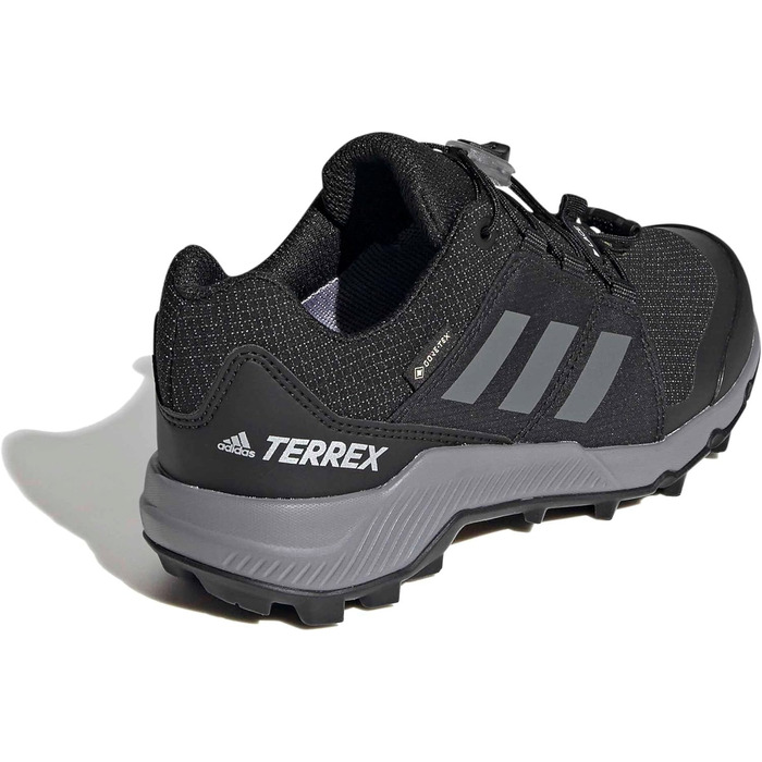 Дитячі трекінгові черевики Adidas Terrex GORE-TEX, чорний/сірий/чорний, 34 EU