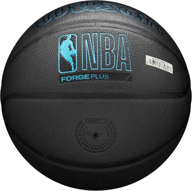 Баскетбольний м'яч WILSON NBA Forge Plus для залу та вулиці, розміри 6 і 7
