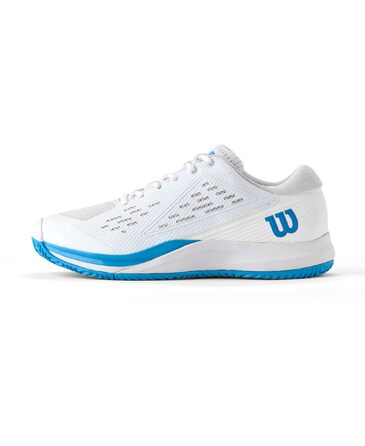 Тенісні кросівки Wilson Rush Pro Ace Clay 44 2/3 EU білі з синім для грунту