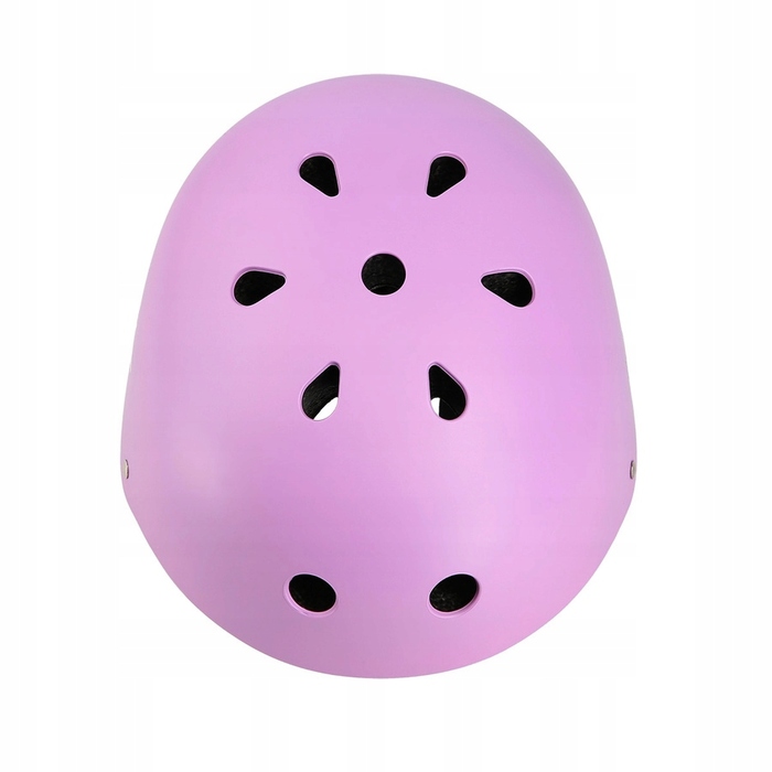 Дитячий велосипедний шолом з регулюванням + комплект захисту для скейту, розмір M