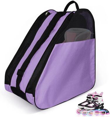 Чохол для роликових ковзанів жіночий/чоловічий. Сумка для роликів, ковзанів, хокею. Lila (фіолетовий)