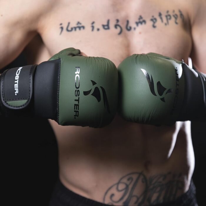 ROSTER MMA рукавички для спарингу 7 унцій, шкіряні тренувальні