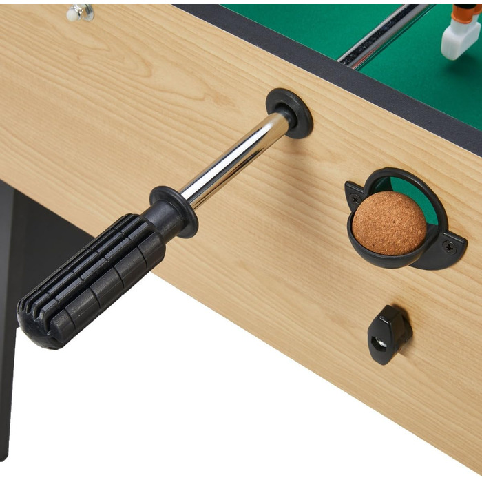 Складаний багатофункціональний ігровий стіл 4-в-1 для дорослих: футбол, більярд, пінг-понг, хокей