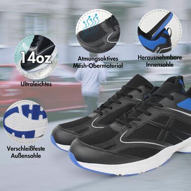 Чоловічі спортивні кросівки Hawkwell, великі розміри 47-53, зелені та чорні