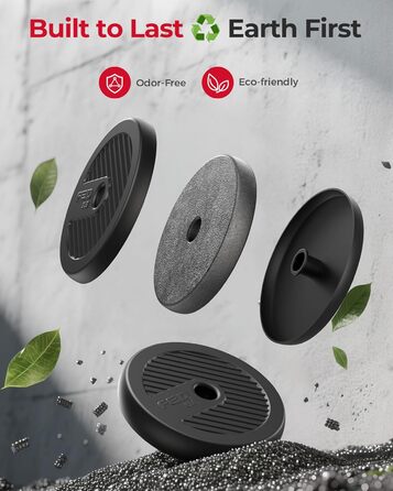 Регульовані гантелі FEIERDUN 20-70 кг, 4-в-1: штанга, гантелі, стійка для віджимань, фітнес для дому