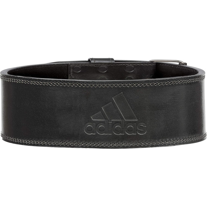 Пояс для важкої атлетики adidas преміум шкіряний чоловічий — стабільність і підтримка для безпечних тренувань