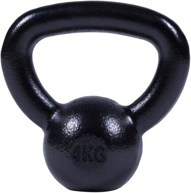 Кетлбелл GORILLA SPORTS® 2-32 кг, гачане залізо, для силових тренувань, одиничний або набір, захисне покриття, срібний/чорний