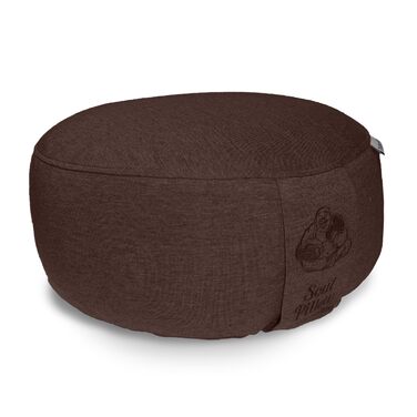 Медитаційне подушечка Soul Pillow: зручний круглий килимок для йоги та медитації з пшеничною начинкою (Ø30 см, 15 см)