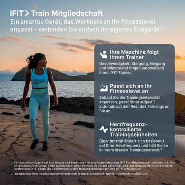 Біговий тренажер NordicTrack T-Serie: ідеальний для дому, з регулюванням нахилу, Bluetooth, вантажопідйомність 136 кг (T 6.5 S)