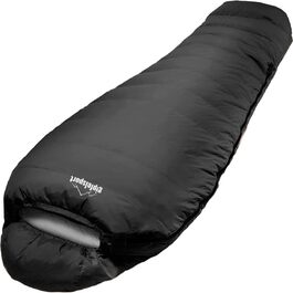 Сплячий мішок Gipfelsport Ultraleicht 4 сезони [-20°C - 15°C] | Ultralight, -5°C, для кемпінгу, трекінгу та подорожей (синій/чорний)