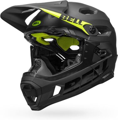 Велошолом BELL Super DH MIPS S, матово-глянцевий чорний