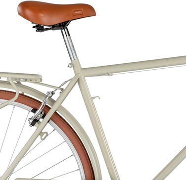 Чоловічий велосипед Alpina Bike Sporting 1V 28'' 580 мм, рама 540 мм, сіро-коричневий, сінглспід