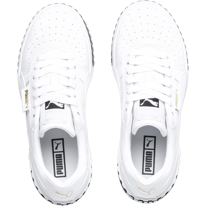 Жіночі кросівки Puma Cali Wn's білі з чорним логотипом, розмір 36 EU