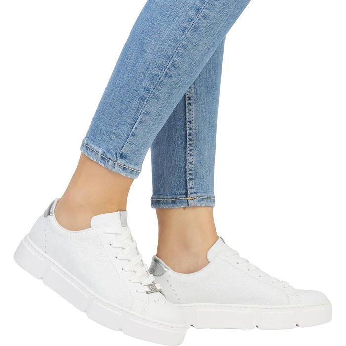 Кросівки жіночі Rieker N59A2 білі, розмір 39 EU - Зручне повсякденне взуття