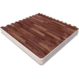 GORILLA SPORTS® Захисні мати EVA, 6 шт, 60x60x1,2 см, антиковзні, для підлоги, спортзалу, фітнесу, вибір кольору