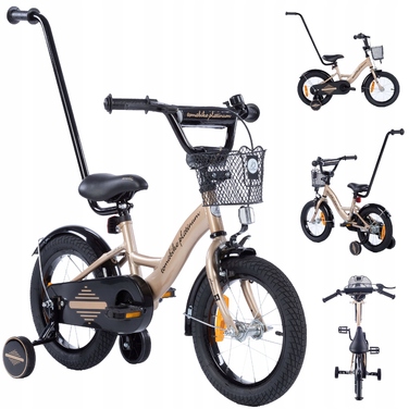 Дитячий велосипед Tomabike Platinum Gold 2025, колеса 14