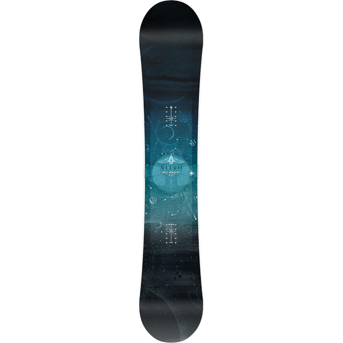 Жіноча сноуборд-дошка Nitro Mystique 2025, All-Mountain, Directional Twin, Gullwing, 152 см