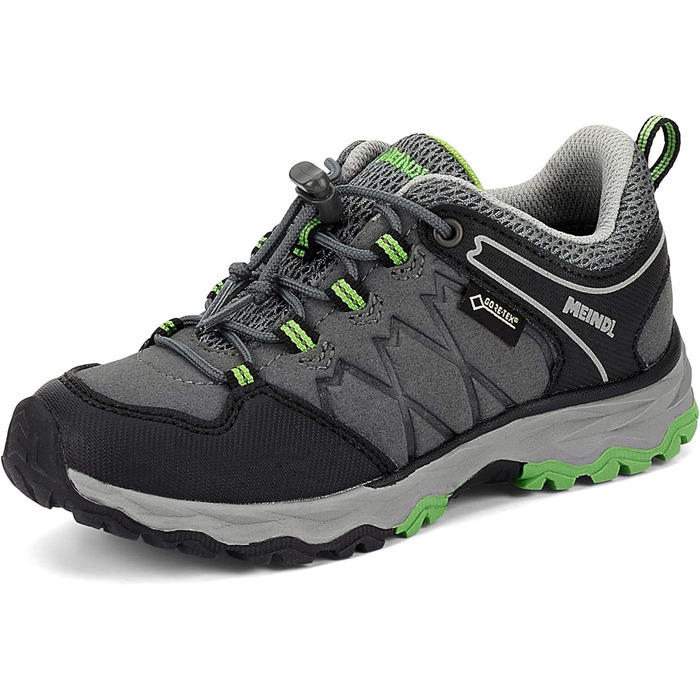 Дитячі трекінгові черевики Meindl Crib Shoe 34 EU, антрацит-зелений
