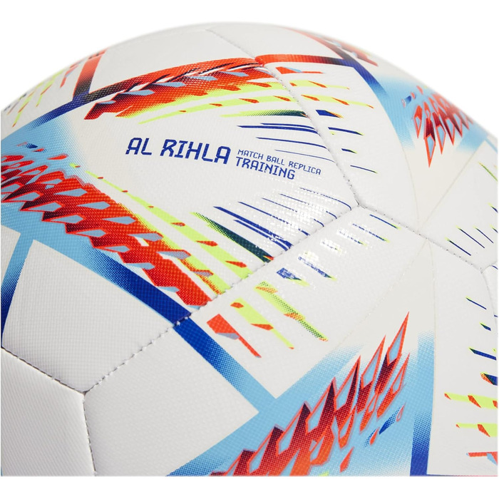 Футбольний м’яч adidas Al Rihla, розмір 4, біло-зелений, унісекс