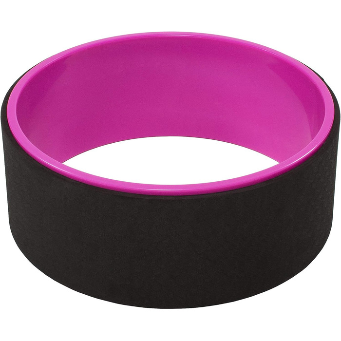 Fitvids Йога-вал для розтяжки – зручна підтримка поз та прогинів, рожевий колір