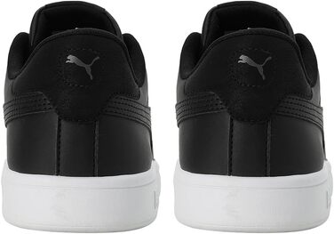 Кросівки Puma Smash 3.0 L унісекс, чорні з білою підошвою, розмір 44.5 EU