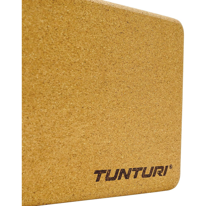Йога-блок Tunturi Outdoor з піни, 93 г, синій/помаранчевий, для йоги, пілатесу, фітнесу