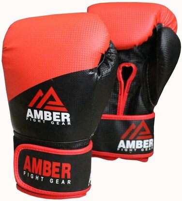 Amber Fight Gear Pro Style Тренувальні рукавички для боксу, чорні