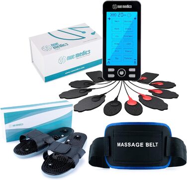 NueMedics TENS 24: Мультифункціональний масажер для м'язів та зняття болю (комплект)