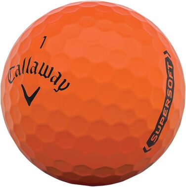Гольф-м'ячі Callaway Supersoft Matt 2021, матові, для гольфу