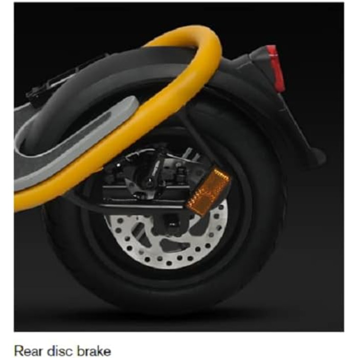 Електросамокат Ducati Scrambler City Cross-E 350W жовтий, німецька версія, сертифікат ABE/TÜV, електромотор, універсальний розмір