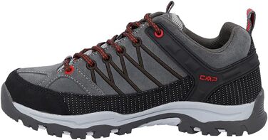 CMP Rigel - дитячі трекінгові півчеревики для туризму (7 UK, сірий Ferrari)