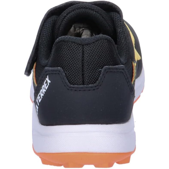 Дитячі кросівки adidas Terrex Agravic Flow для трейлраннінгу, унісекс, на липучці (28 1/2 EU, Semi Spark Spark Amber Tint)