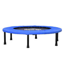 HOMCOM Fitness Trampoline Ø91 см Міні-батут з нековзними ногами Батут 100 кг з навантаженням для дорослих Батут для стрибків у приміщенні на вулиці | Аосом