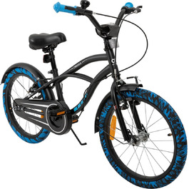 Дитяче велосипед Actionbikes 18/20/24 дюйми - V-Brake гальма, захистники, для дівчаток та хлопчиків (4-12 років)