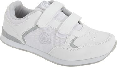 Жіночі bowling-туфлі/кросівки Dek Damen Lady Skipper з кріпленням, 37 EU, білий/сірий