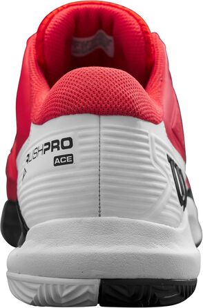 Тенісне взуття Wilson Rush Pro Ace Clay для чоловіків (41 1/3 EU, Infrared White Black)