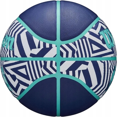 Баскетбольний м'яч Wilson NBA DRV Plus Dazzle Camo Indigo, розмір 5