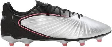 Футбольні бутси PUMA King Match FG/AG, 43 EU, Puma Silver/Black/White